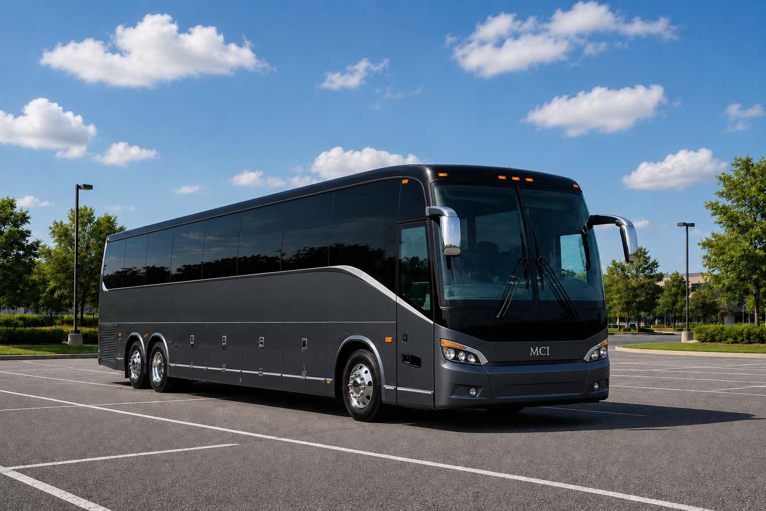 Charter bus rental in North Charleston, SC