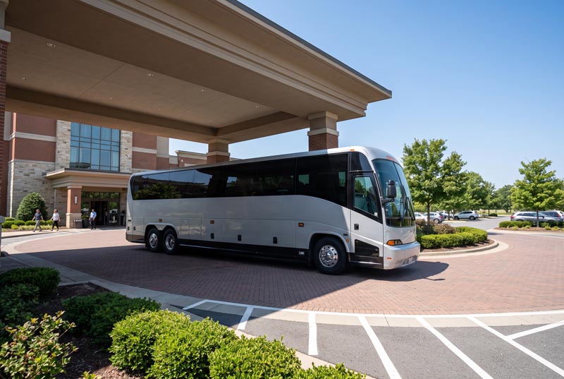 Corporate Charter Bus Rentals in North Charleston, SC