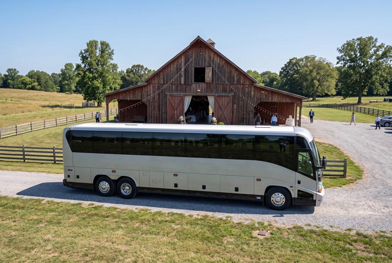 Wedding Shuttle Bus Services in North Charleston, SC